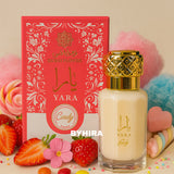 Dubai Flower Musc Tahara | Intim- Ganzkörperpflege | Eclaire | Ameerat Al Arab | Yara - Candy | Pistachio | 12ml | Damen -