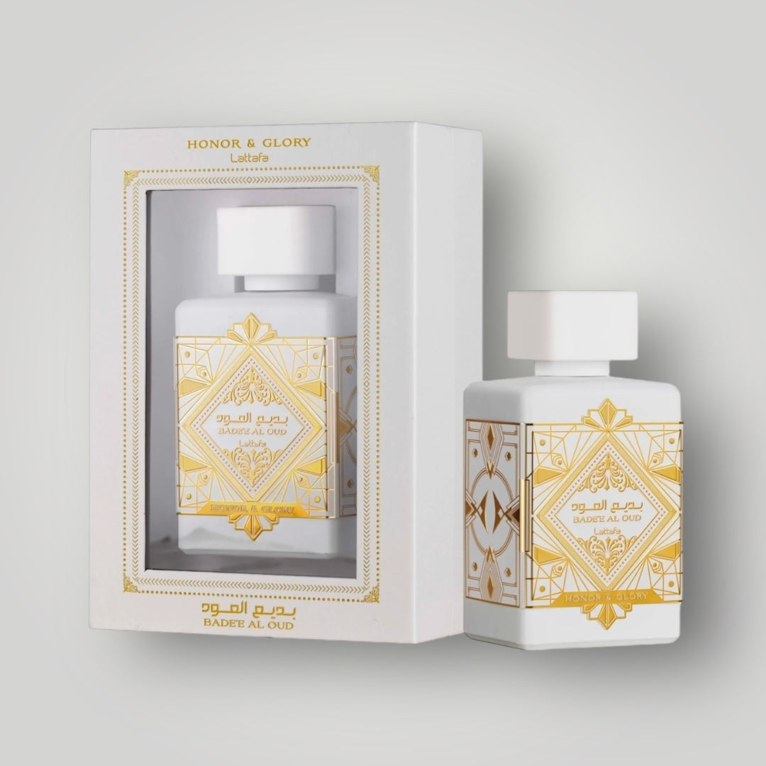 Lattafa Badee Al Oud Honor & Glory White | Unisex - Parfüm - Hira