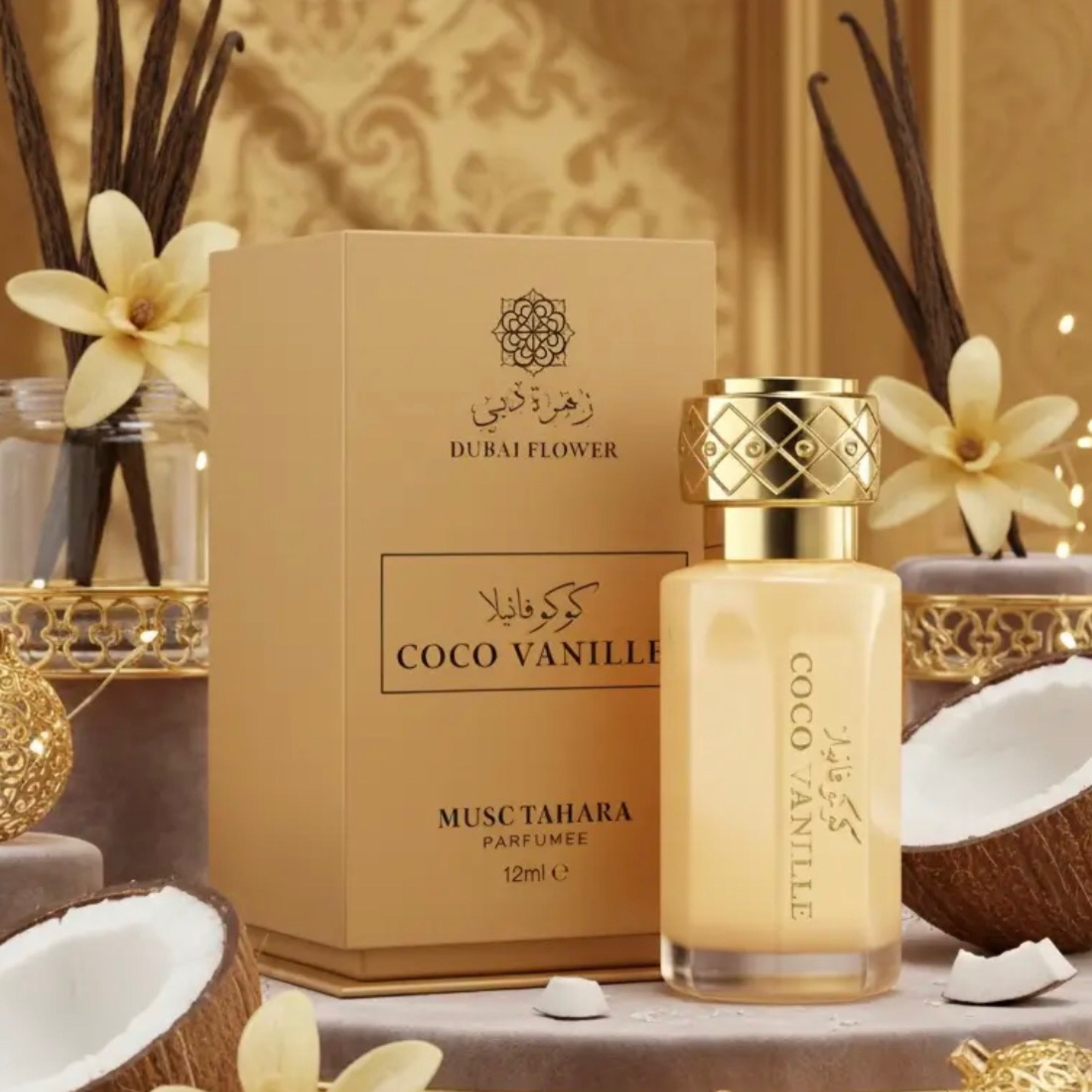 Dubai Flower Musc Tahara | Intim- Ganzkörperpflege | Eclaire | Ameerat Al Arab | Yara - Candy | Pistachio | 12ml | Damen -