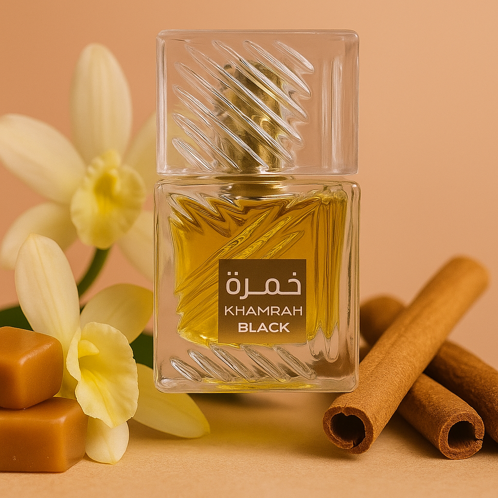 Khamrah Mini Parfüm | Black - Vanilla - Caramel | 30ml