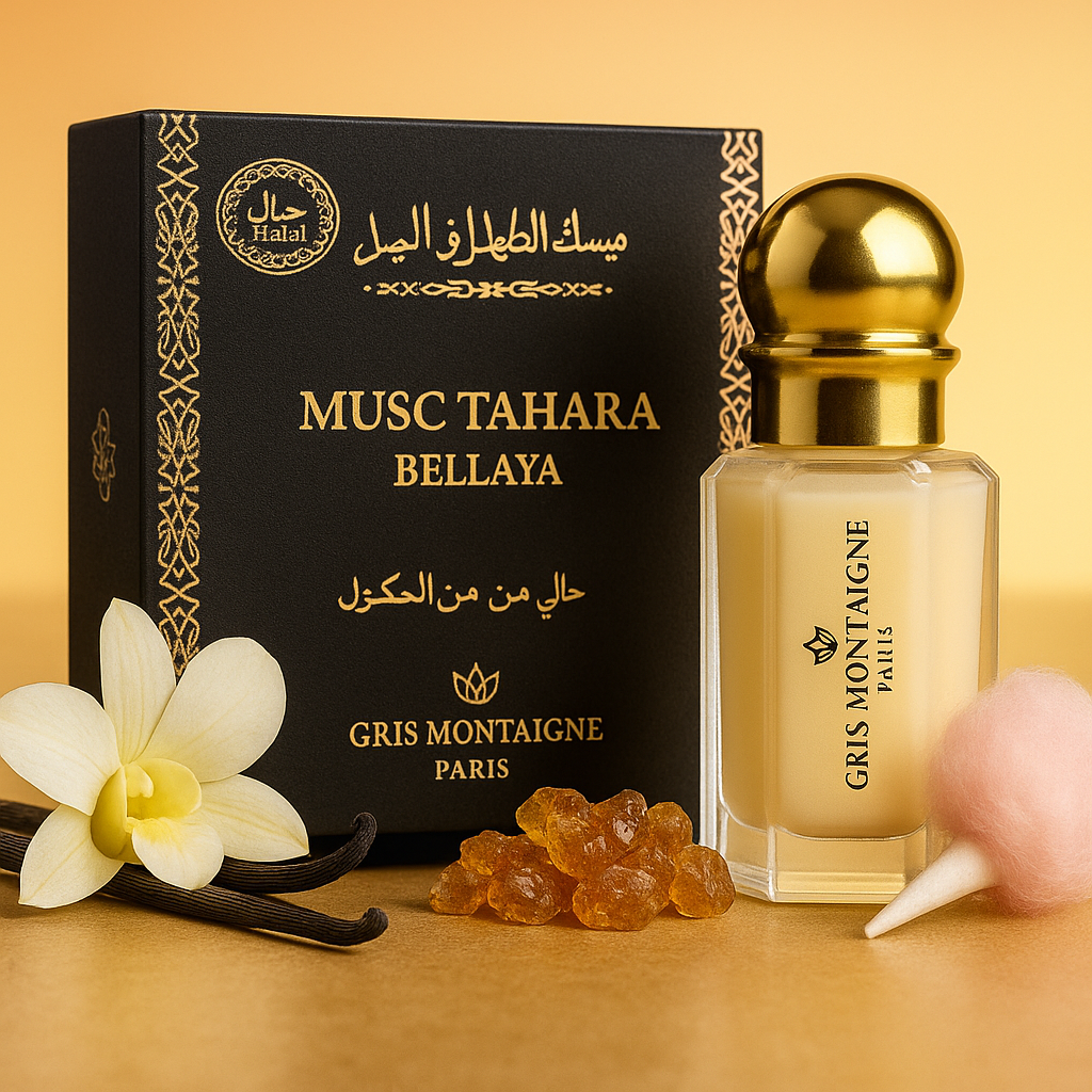 Gris Montaigne Musc Tahara | Halal | 12ml | Ganzkörper - Intimpflege - Hira