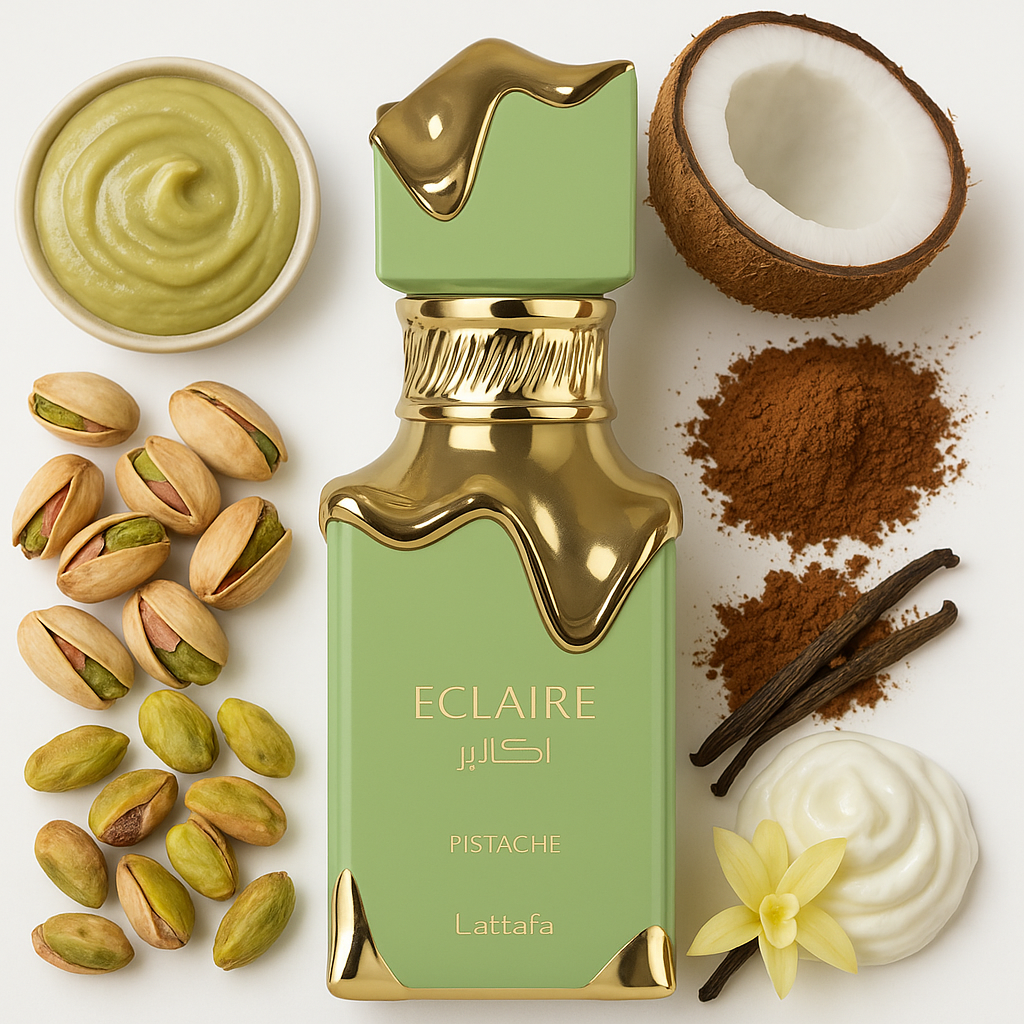 Lattafa Eclaire - Banoffi - Pistache | 100ml - Parfüm - Hira