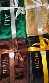 Personalisierter Gebetsteppich | Individuell anpassbares Gebetsset | 80 × 120 cm - Hira