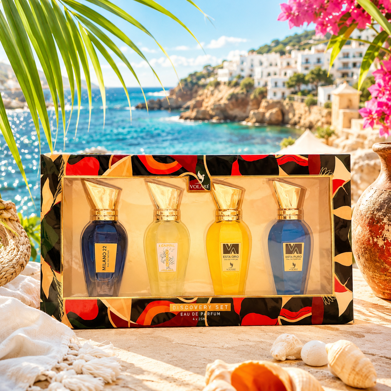Volare Esta Discovery set | 4x25ml | Unisex - Parfüm