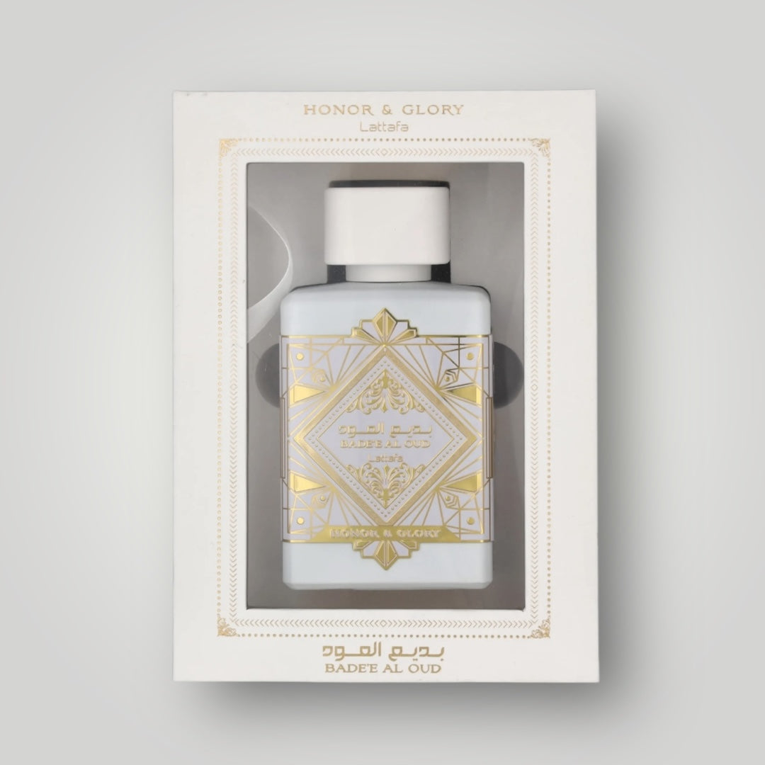 Lattafa Badee Al Oud Honor & Glory White | Unisex - Parfüm - Hira