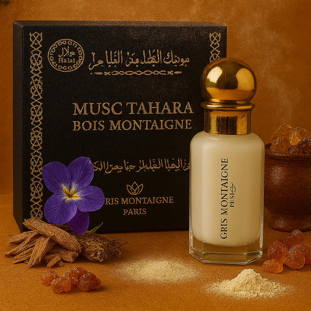 Gris Montaigne Musc Tahara | Halal | 12ml | Ganzkörper - Intimpflege