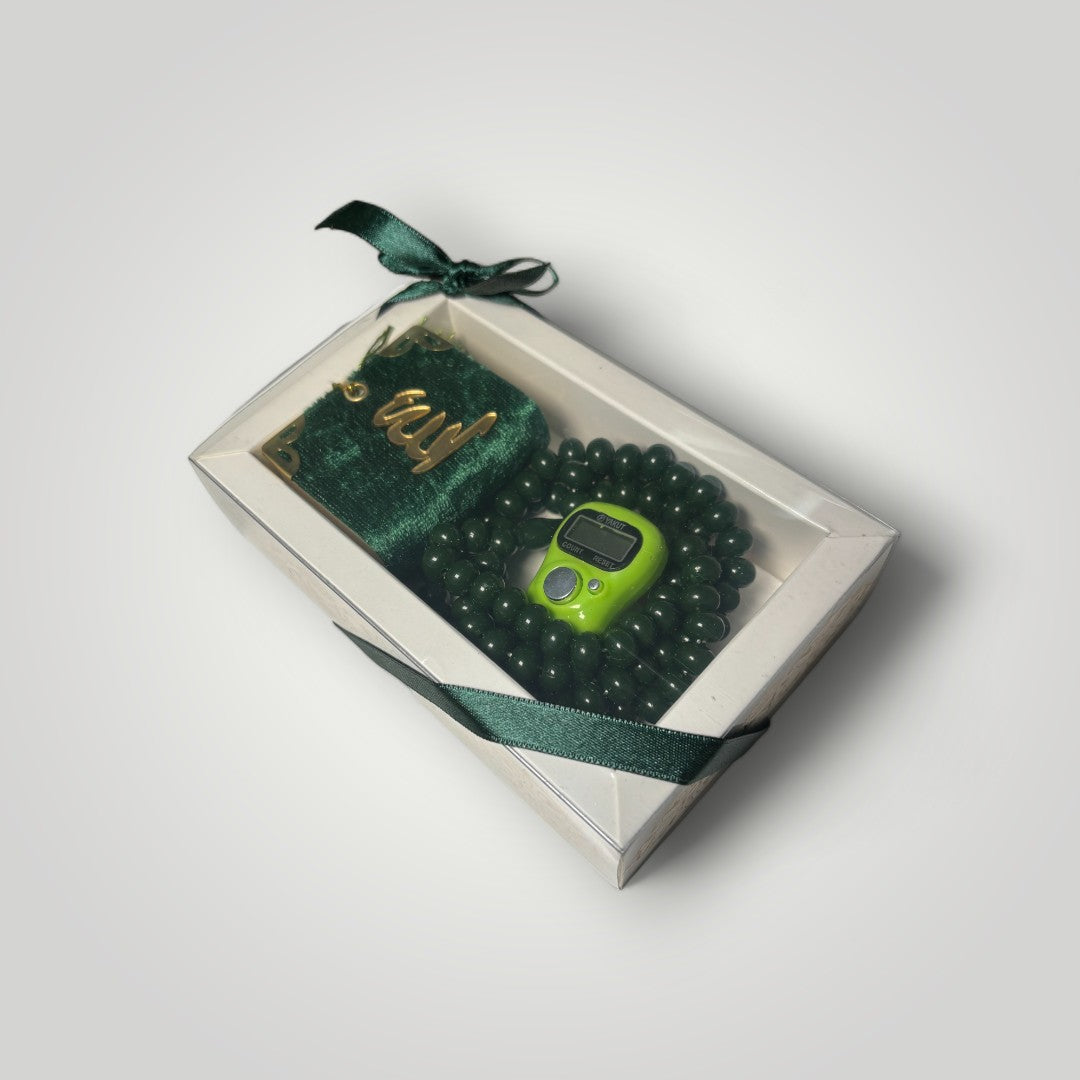 Geschenkset 3tlg. - Royal Green - Hira