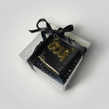 Mini Quran / Tasbih Set - Black/Gold