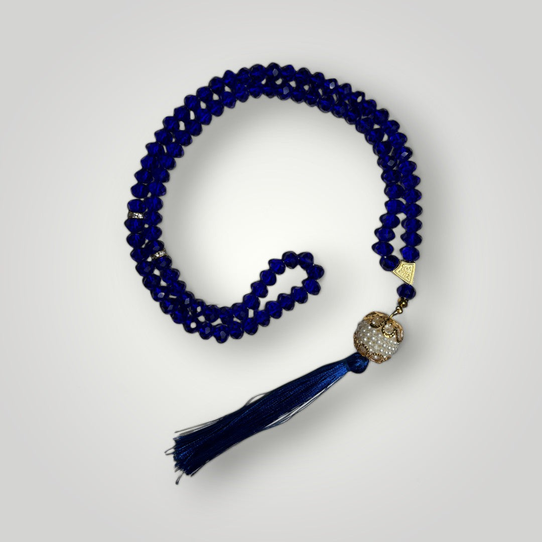 Diamond Tasbih - Royal Blue - Hira