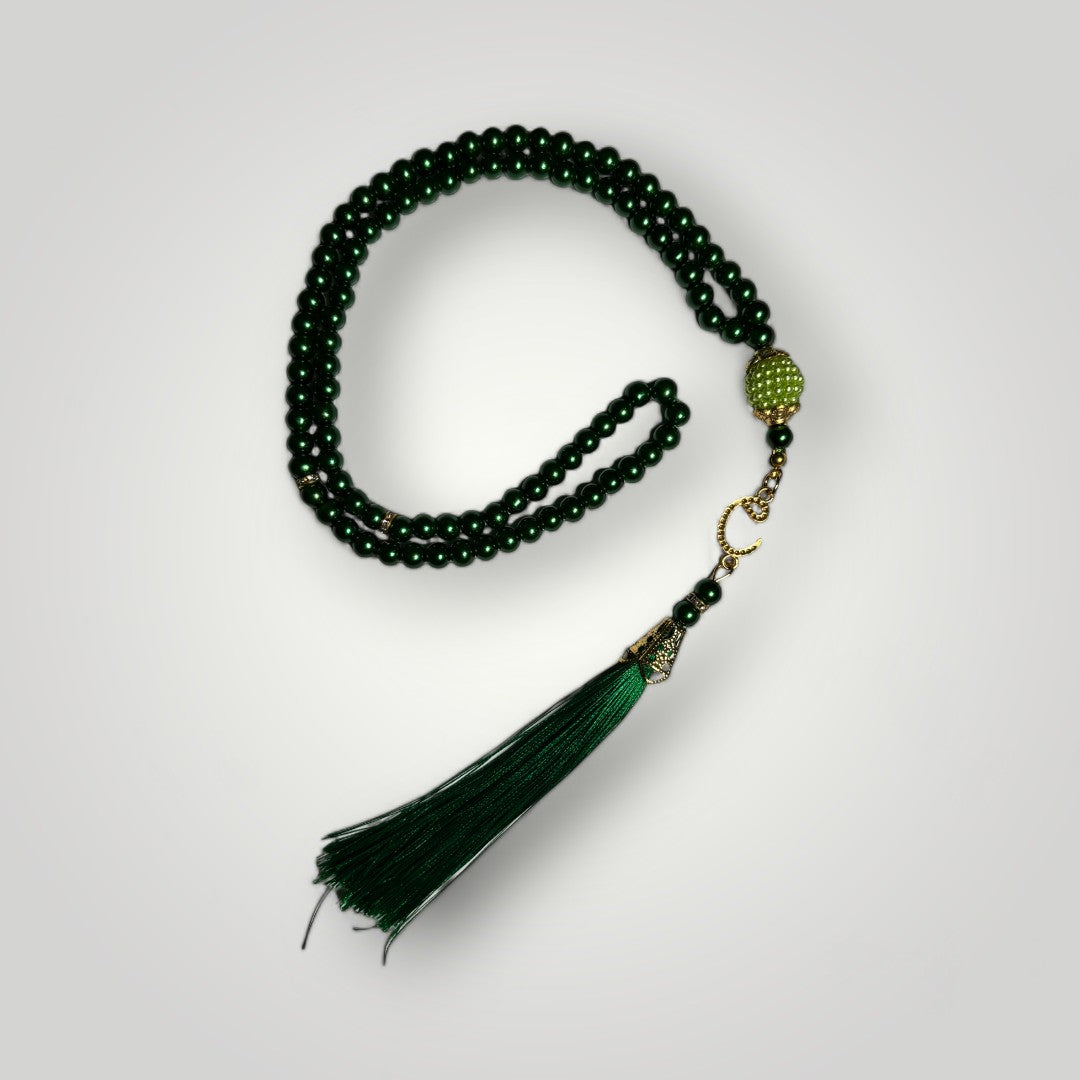 Perlen Tasbih - Royal Green - Hira