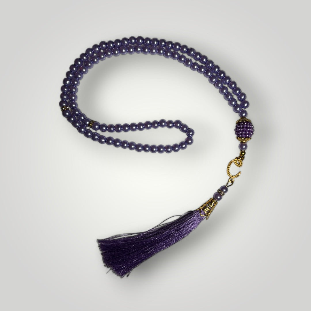 Perlen Tasbih - Purple - Hira