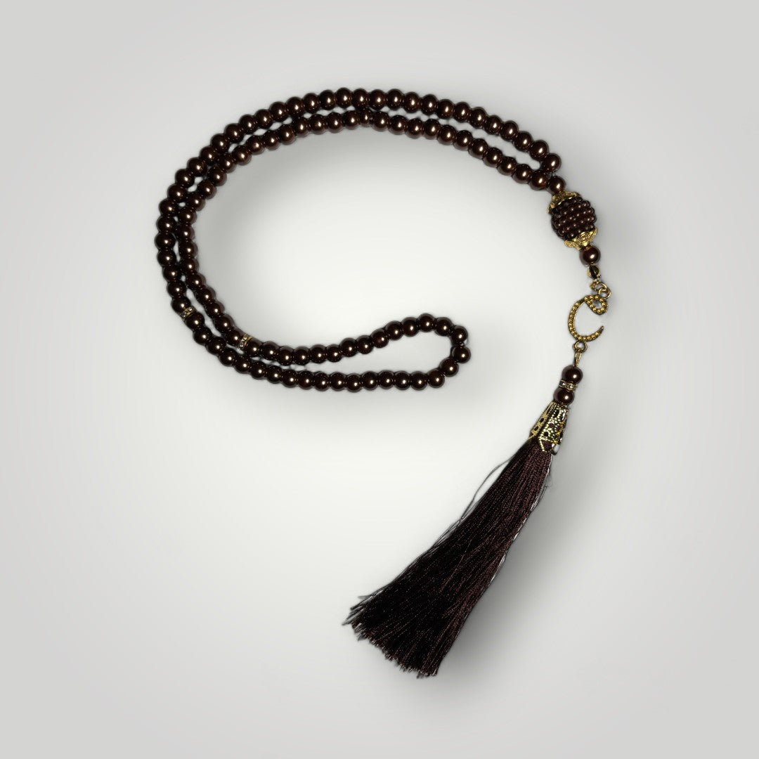 Perlen Tasbih - Brown - Hira