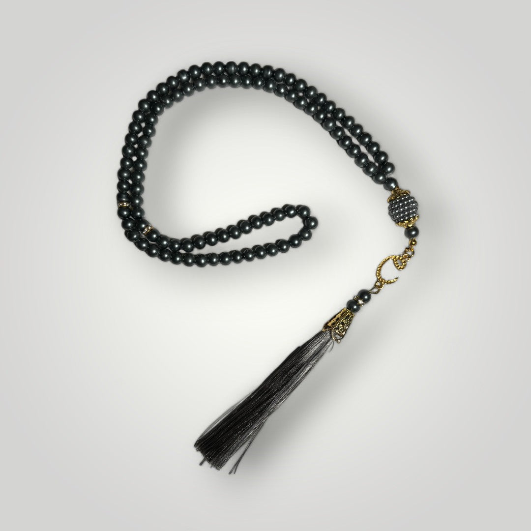 Perlen Tasbih - Grey - Hira