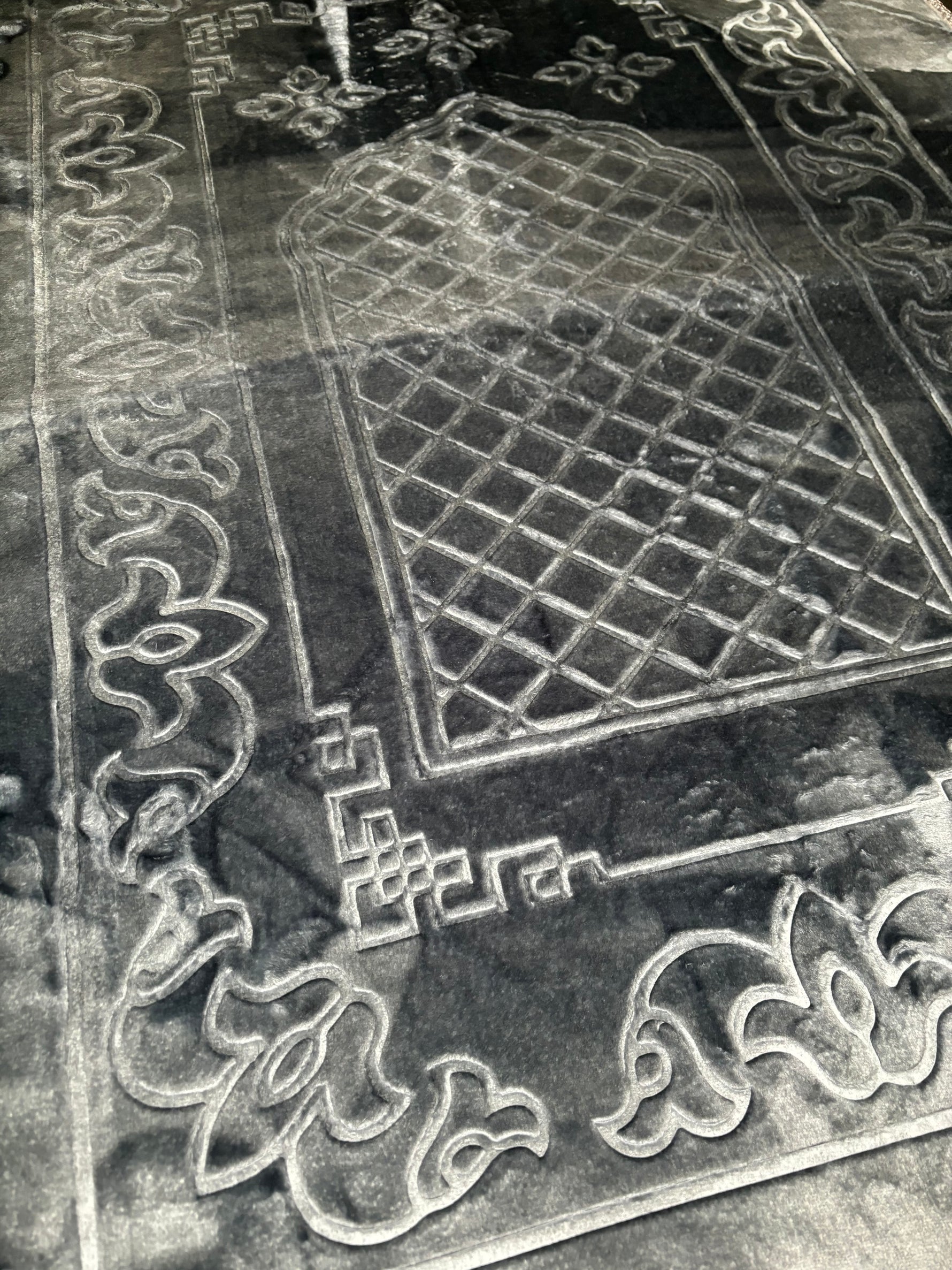 Gebetsteppich - Grau - Hira