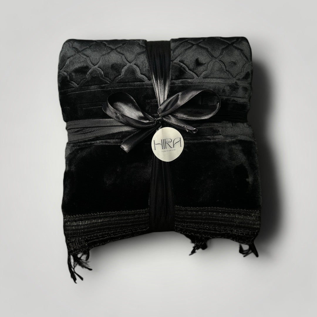 Gebetsteppich - Schwarz - Hira