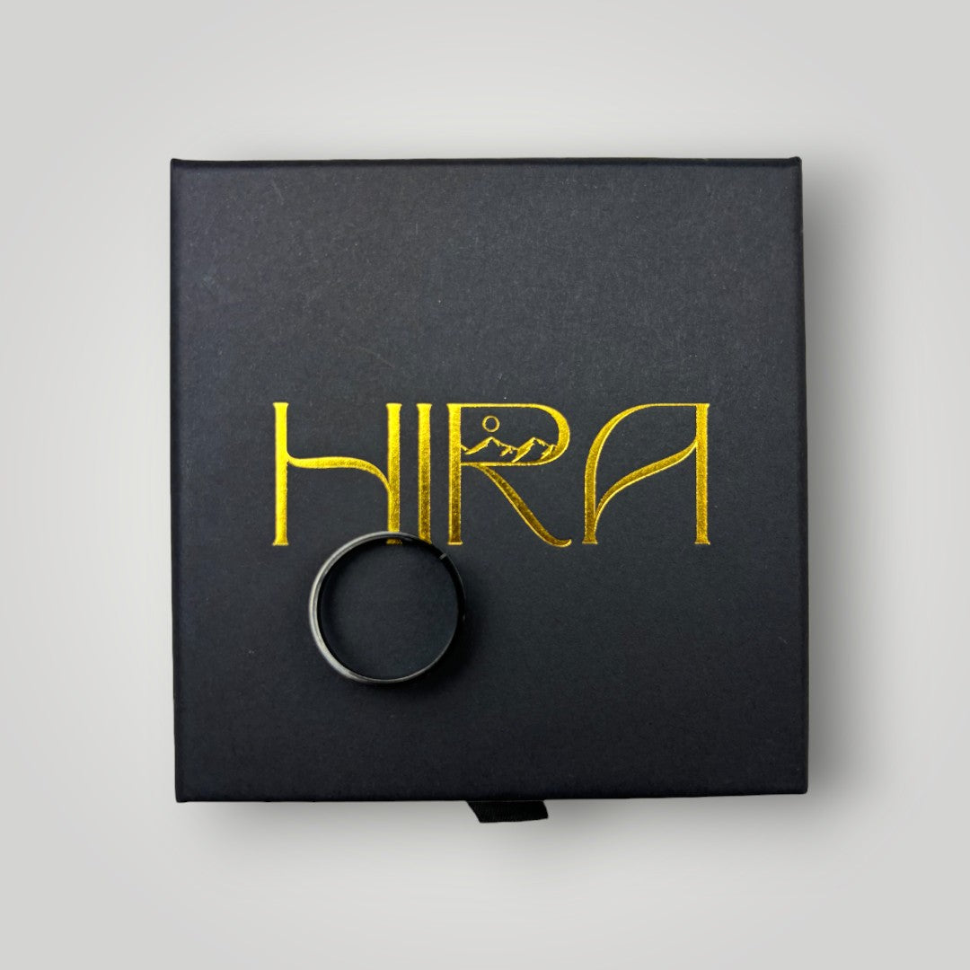 Ayatul Kursi Ring - Schwarz - Hira