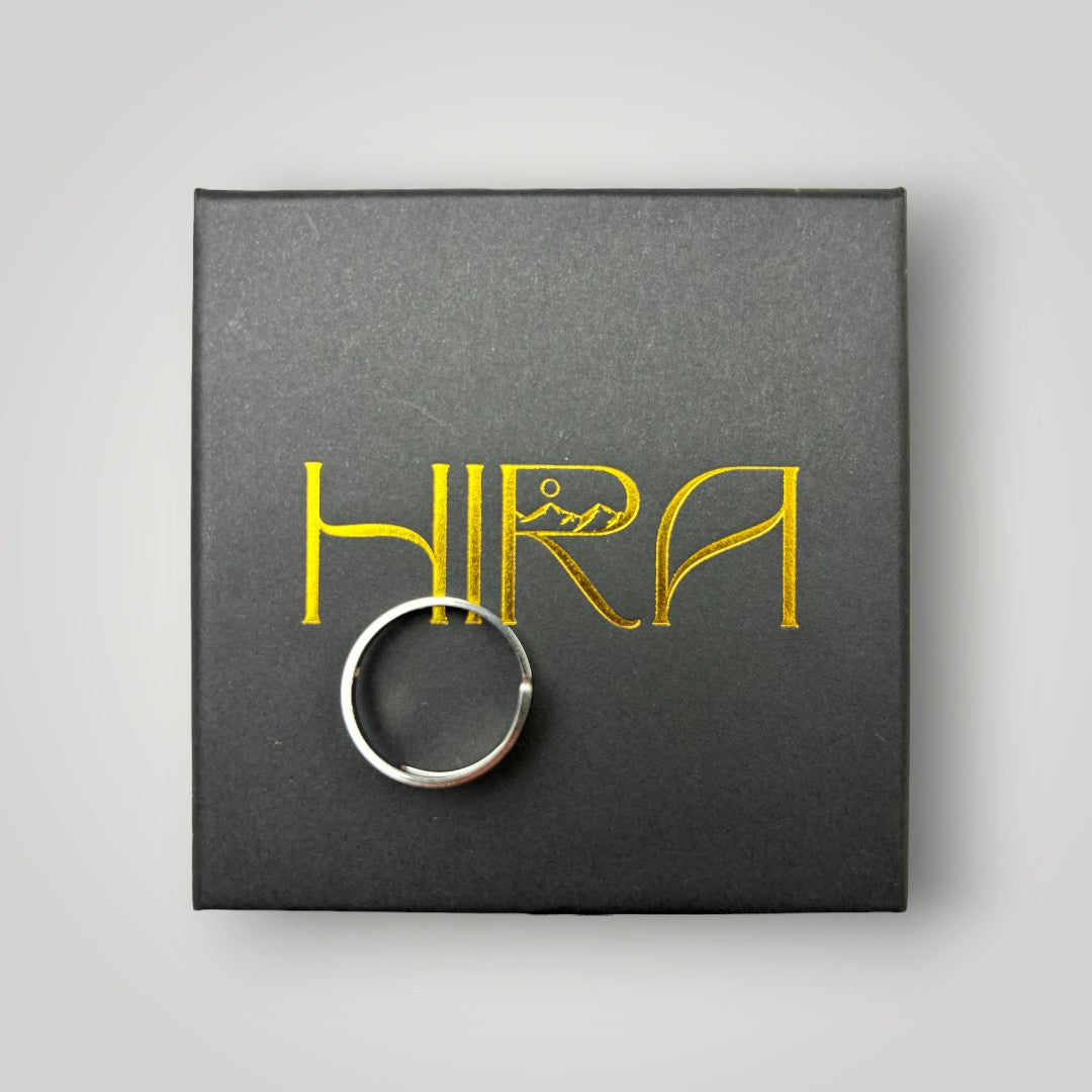 Ayatul Kursi Ring - Silber - Hira