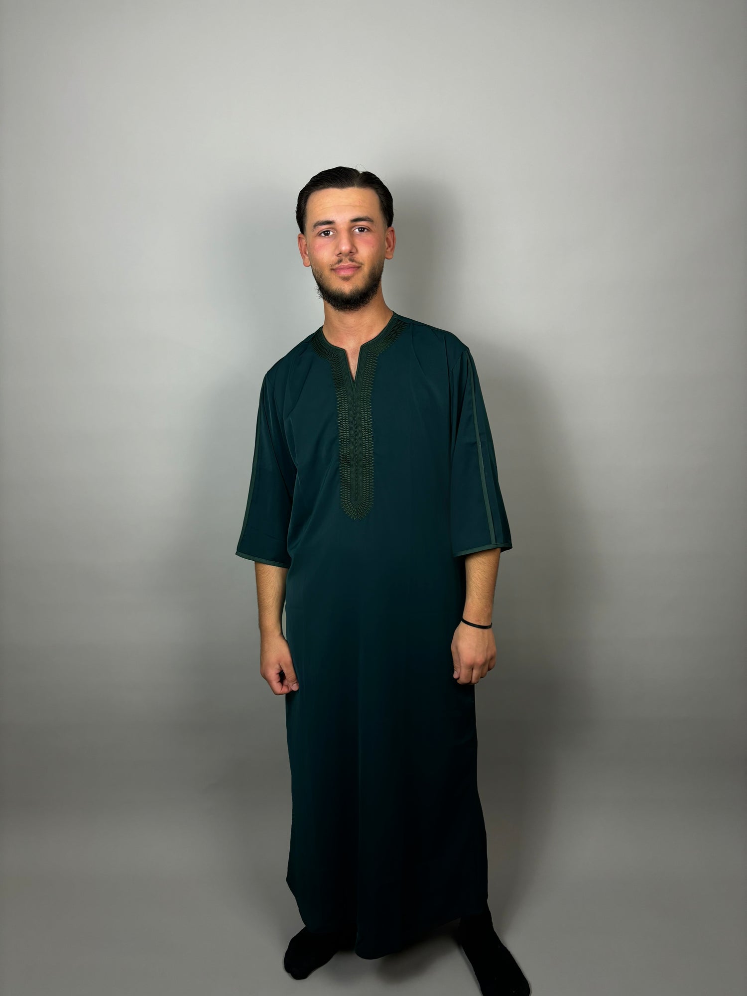 H I R A Jalabiya - Royal Green - Hira