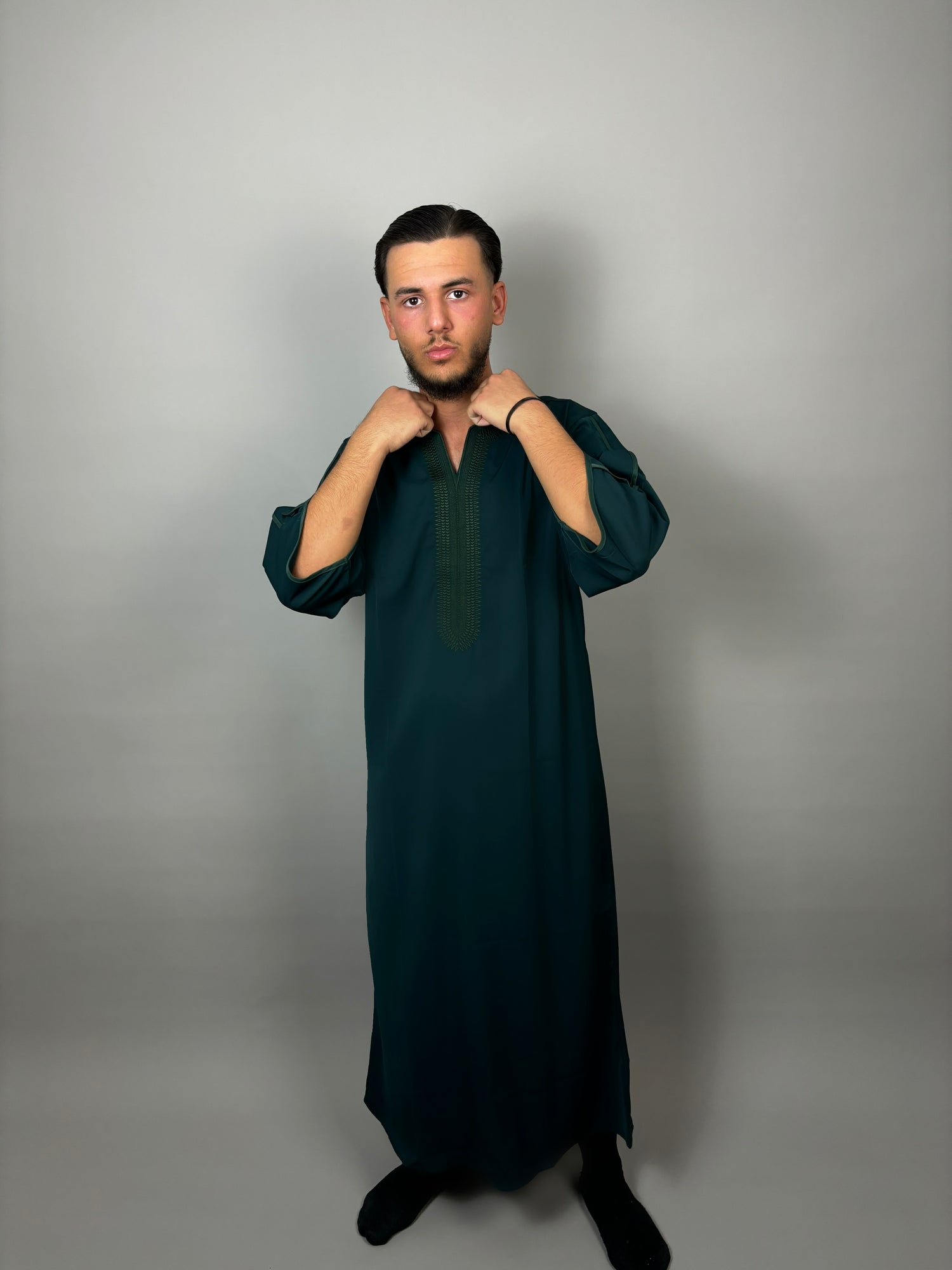 H I R A Jalabiya - Royal Green - Hira