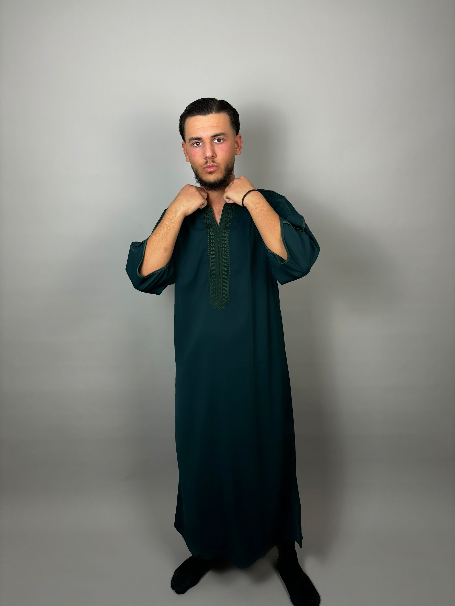 H I R A Jalabiya - Royal Green - Hira