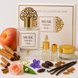 Ayat Musk Tahara Set | 4-teiliges set | Unisex - Parfüm