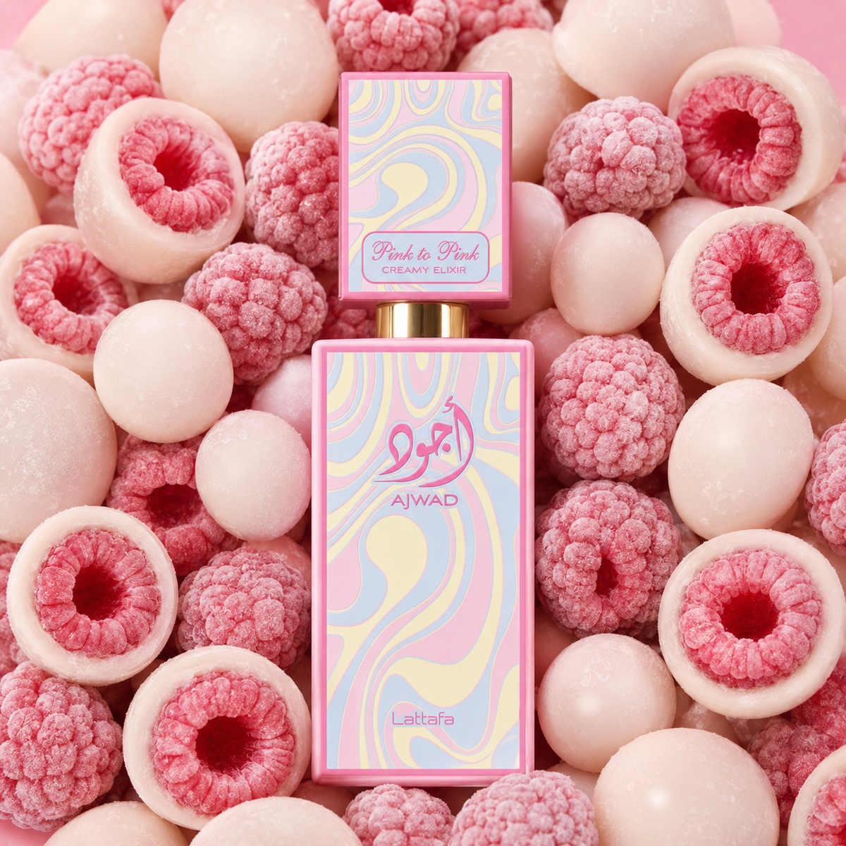 Lattafa Ajwad Pink to Pink Creamy Elixir | 60ml | Damen - Parfüm