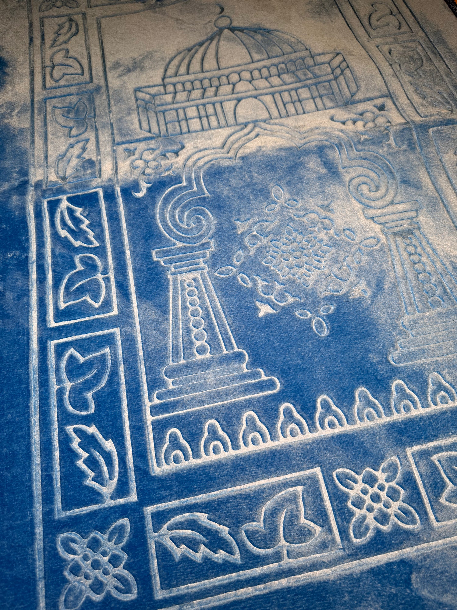 Gebetsteppich - Hell Blau