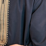 HIRA Jalabiya - Schwarz/Gold